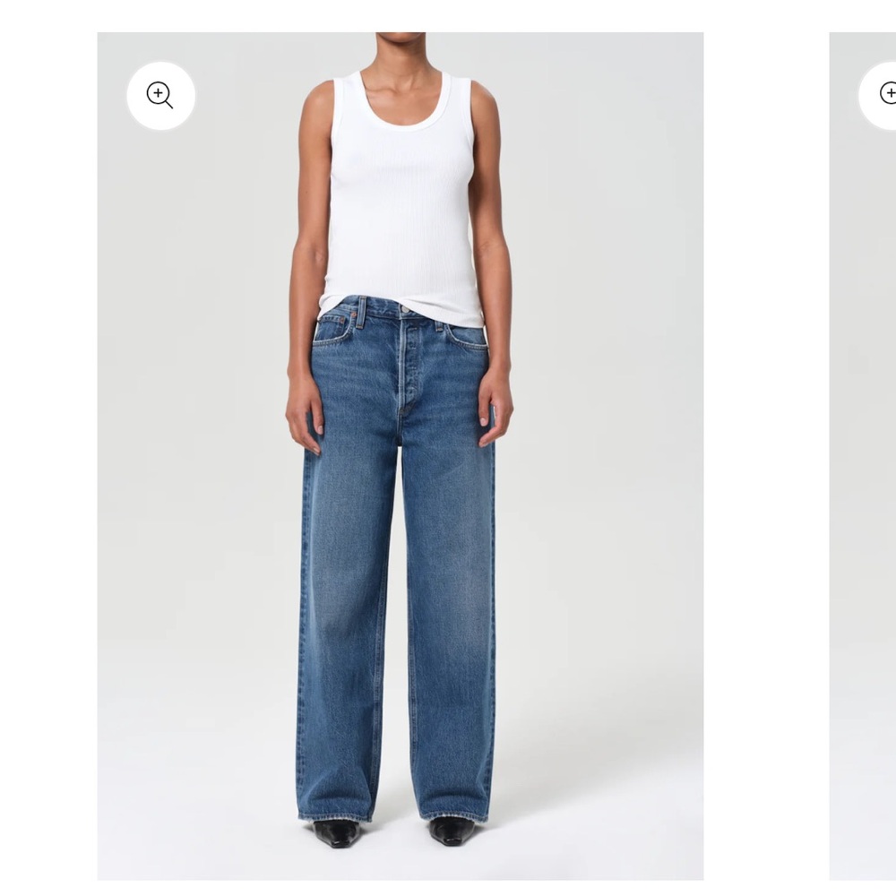 Agolde Low Slung Baggy Jeans